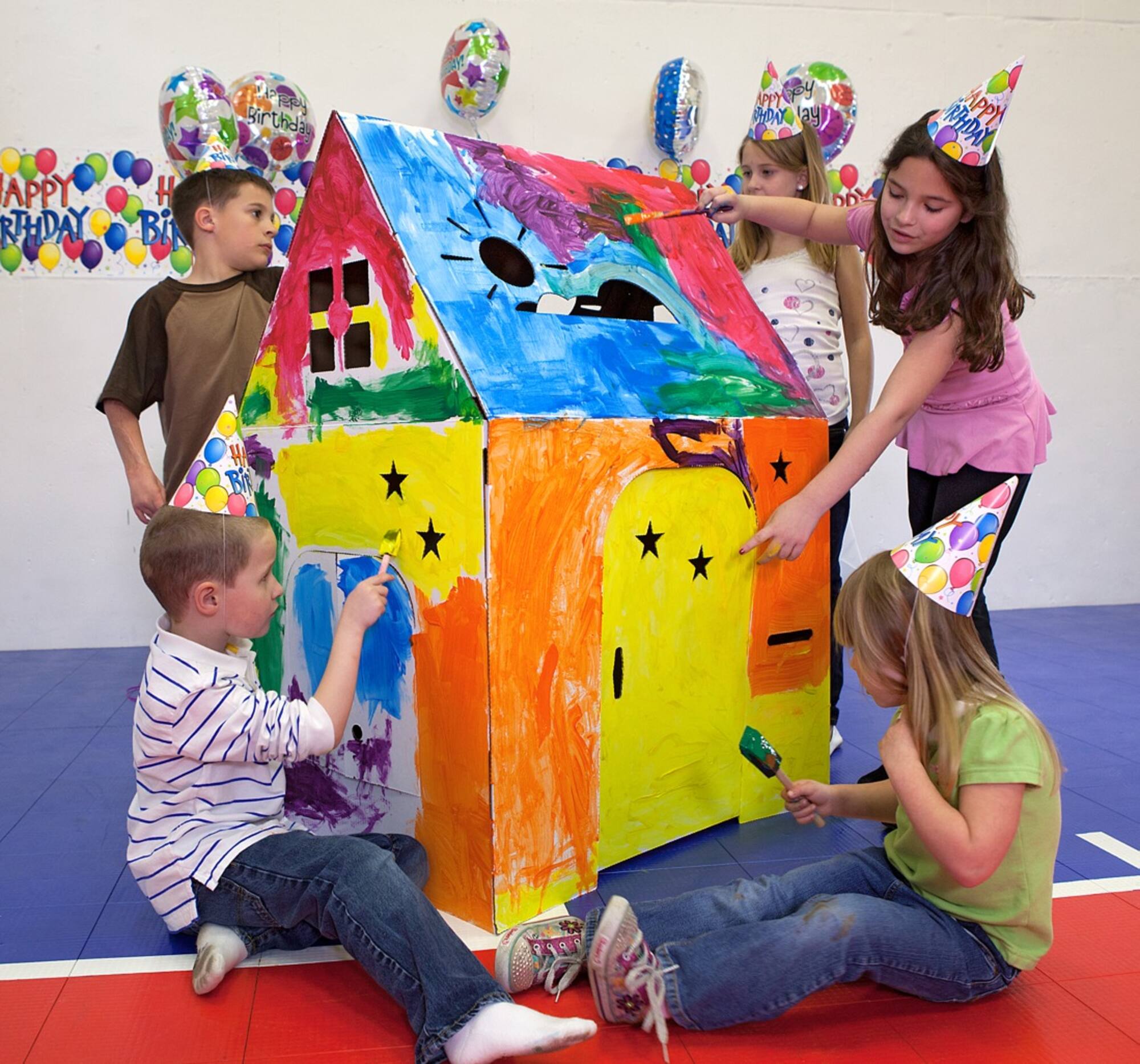 Easy Playhouse Classic Cardboard Playhouse